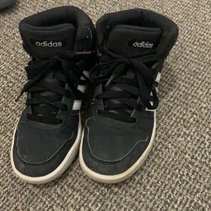 Kids Adidas Hightop Sneakers